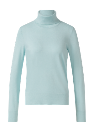 Sweter z golfem wykonany z mieszanki wiskozy