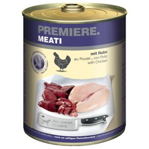 PREMIERE Meati mokra karma dla psów, Adult, Kurczak 12x800 g
