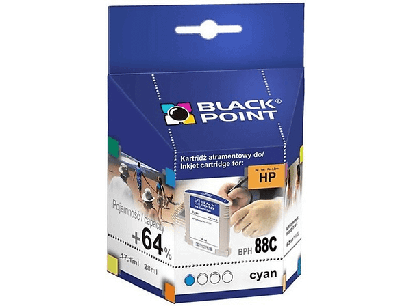 Tusz BLACK POINT BPH88C Zamiennik HP C9391