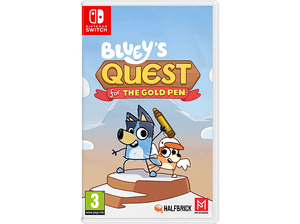 Gra Nintendo Switch CENEGA Bluey's Quests for the Gold Pen