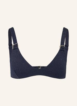 Jets Australia Top Bikini Typu Braletka Tirari Nights Z Brokatową Przędzą blau
