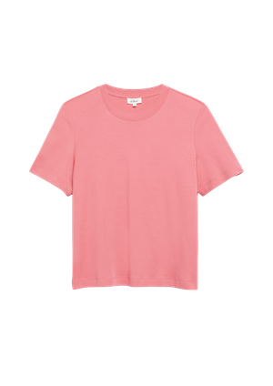 Krótki T-shirt z dżerseju interlock