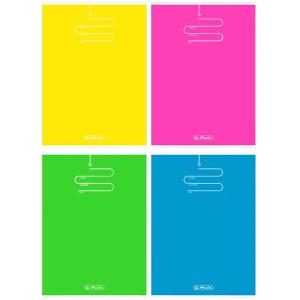 Herlitz Color Blocking Zeszyt w Kratkę z Marginesem B5 MIX 96 Kartek 1 Szt