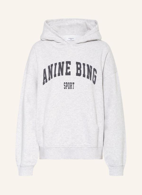 Anine Bing Bluza Z Kapturem Harvey grau