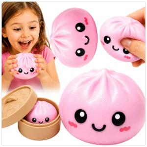 GNIOTEK ANTYSTRESOWY PIEROŻEK DUMPLING MYSTERY PIERÓG SQUISHY SENSORYCZNY