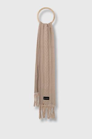 Karl Lagerfeld szalik wełniany