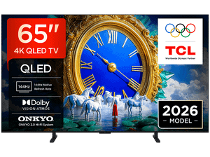 Telewizor QLED TCL 65A400 65" 4K 288Hz FreeSync Dolby Vision Czarny