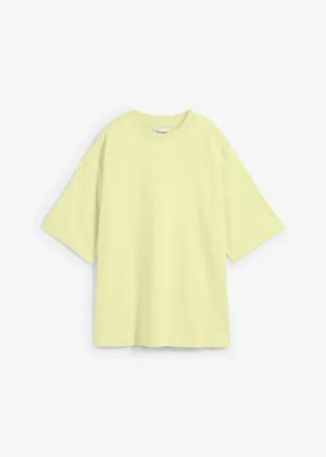 T-shirt oversize z ciężkiej bawełny organicznej