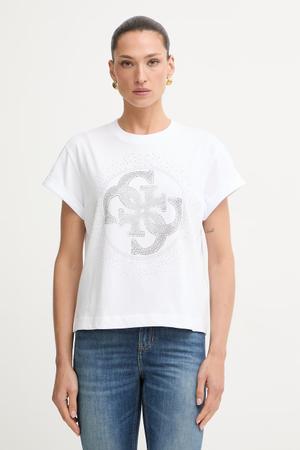 Guess T-shirt damski bawełniany