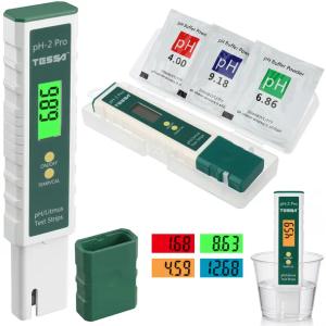 Miernik pH tester wody akwarium basenu cieczy temperatura elektroniczny 2w1