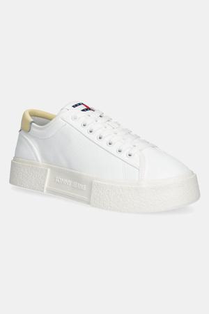 Tommy Jeans sneakersy FLATFORM CANVAS SNEAKER