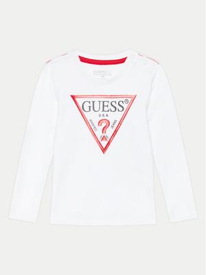 Guess Bluzka N84I24 K8HM0 Biały Regular Fit