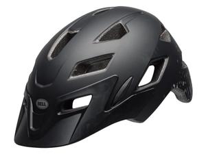 Kask juniorski BELL SIDETRACK matte czarny silver fragments roz. Uniwersalny (50–57 cm) . (50-57)