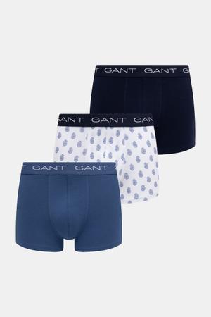 Gant bokserki męskie z bawełną 3-pack