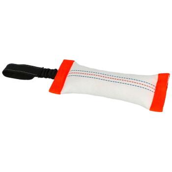 Kerbl Dummy treningowy z pętlą, biały/pomarańczowy, 30 x 8,5 cm