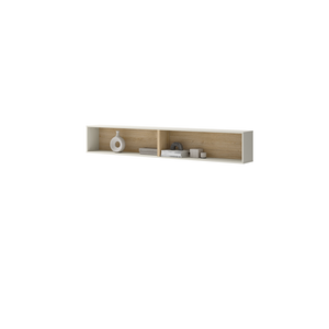 Półka wisząca Bed Concept BC-30 211x33x25 cm | Kaszmir/Dąb nagano | dekoracyjna | praktyczna | do sypialni