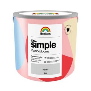 Farba plamoodporna IT'S SIMPLE Nordic 2,5 l Beckers