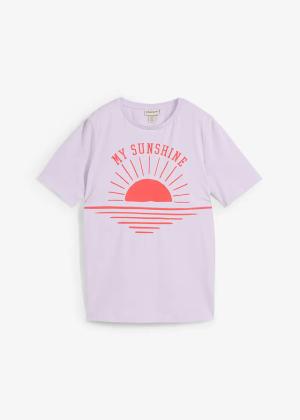 T-shirt 2 w 1 na okres ciązy i do karmienia z bawełny organicznej