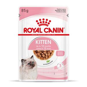 ROYAL CANIN Kitten w sosie 12x85 g