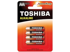 Bateria alkaliczna TOSHIBA Entry Level AAA LR03GCA BP-4C 4szt.