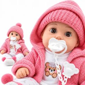 LALKA BOBAS DUŻA 41 CM INTERAKTYWNA MÓWI REALISTYCZNA MIĘKKA KINDERPLAY