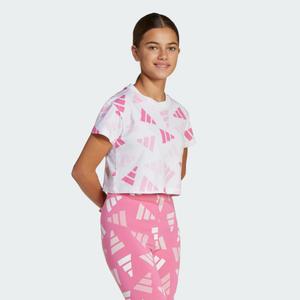 Koszulka Seasonal Essentials Logo Celebration Crop Kids
