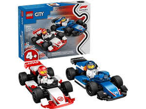 Klocki LEGO F1 Bolidy Williams Racing i Haas (60464)