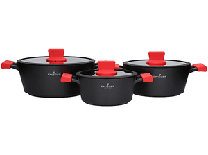 Zestaw garnków ZWIEGER Obsidian 6 elementów
