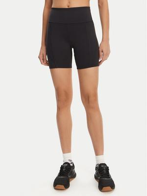 Reebok Szorty sportowe High-Rise Bike Shorts 5 118672 Czarny Slim Fit