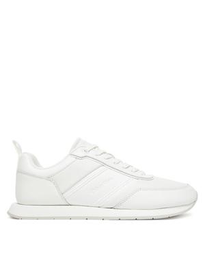 Calvin Klein Sneakersy Low Prof Runn Laceup Tape HM0HM01897 Biały