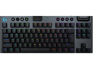 Klawiatura bezprzewodowa LOGITECH G915 X TKL Sprężynujące przełączniki (Tactile) Czarny