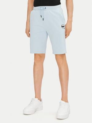 KARL LAGERFELD Szorty sportowe 705014 552900 Niebieski jasny Regular Fit