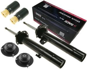 2x DACO AMORTYZATORY PODUSZKI OSŁONY BMW 1 E83 E87 3 E90 E91 E92 E93 PRZÓD