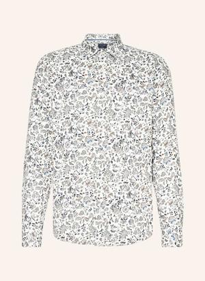 Olymp Koszula Casual Slim Fit weiss