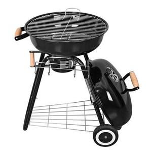 Grill kulisty wózek ⌀47 cm czarny