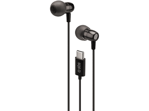 Słuchawki przewodowe SBS Metal Pro 2.0 USB-C Czarny