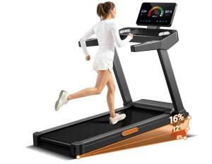 Bieżnia domowa UMAY L20 z nachyleniem 15%, bieżnia 12 km/h