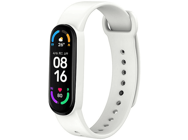 Opaska YUNMI do Xiaomi Mi Band 6/Mi 5 Biały