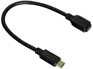 Kabel HAMA USB-C - MICRO USB 2.0 0.15m
