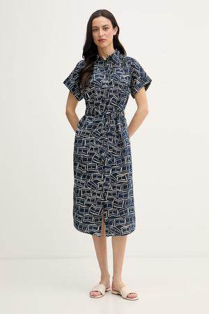 Tommy Hilfiger sukienka letnia lniana