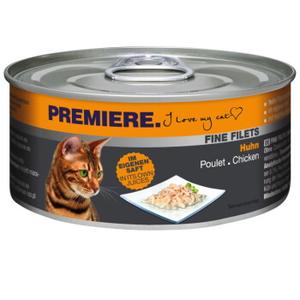 PREMIERE Fine Filets Naturell Kurczak 48x80 g