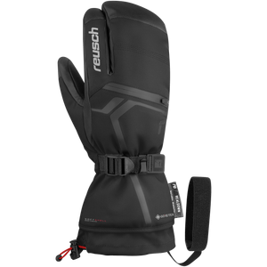 Rękawice narciarskie REUSCH Down Spirit GTX Lobster dwupalczaste czarne (7)