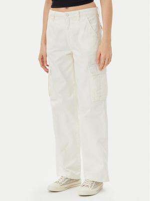 Guess Jeans Jeansy W4YB61 WGCV1 Écru Straight Leg