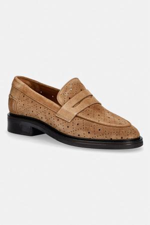 Billi Bi mokasyny damskie zamszowe Cuoio babysilk suede