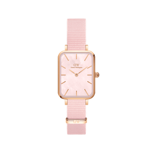 Daniel Wellington DW Watch Quadro Coral Pink MoP Rose Gold 20x26mm