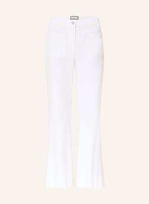 Sem Per Lei Jeansy Wide Leg weiss
