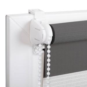 Mini roleta D/N Clear 41 x 140 cm stal