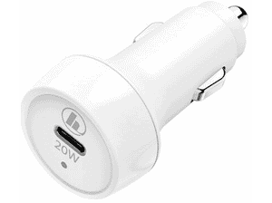 Ładowarka samochodowa HAMA Lightning 20W Biały