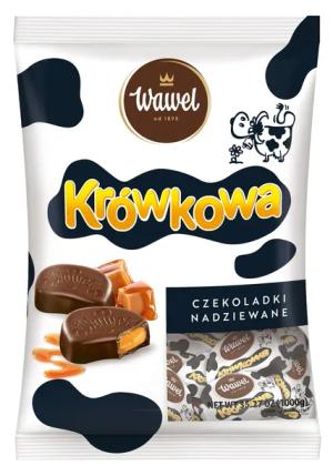 Czekoladka nadziewana Praliny Krówka Duża Paczka Wawel 1kg