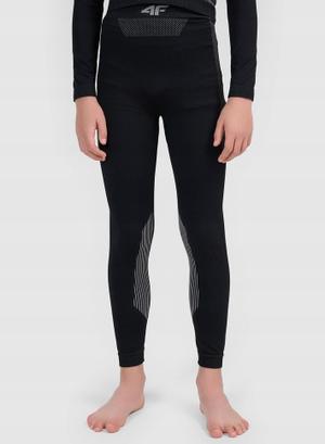 4F Legginsy termiczne bielizna M331 SKI UNDERWEAR czarna (128/134)